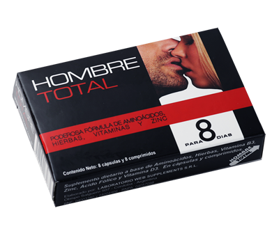 Hombre Total - Capzulas X 4